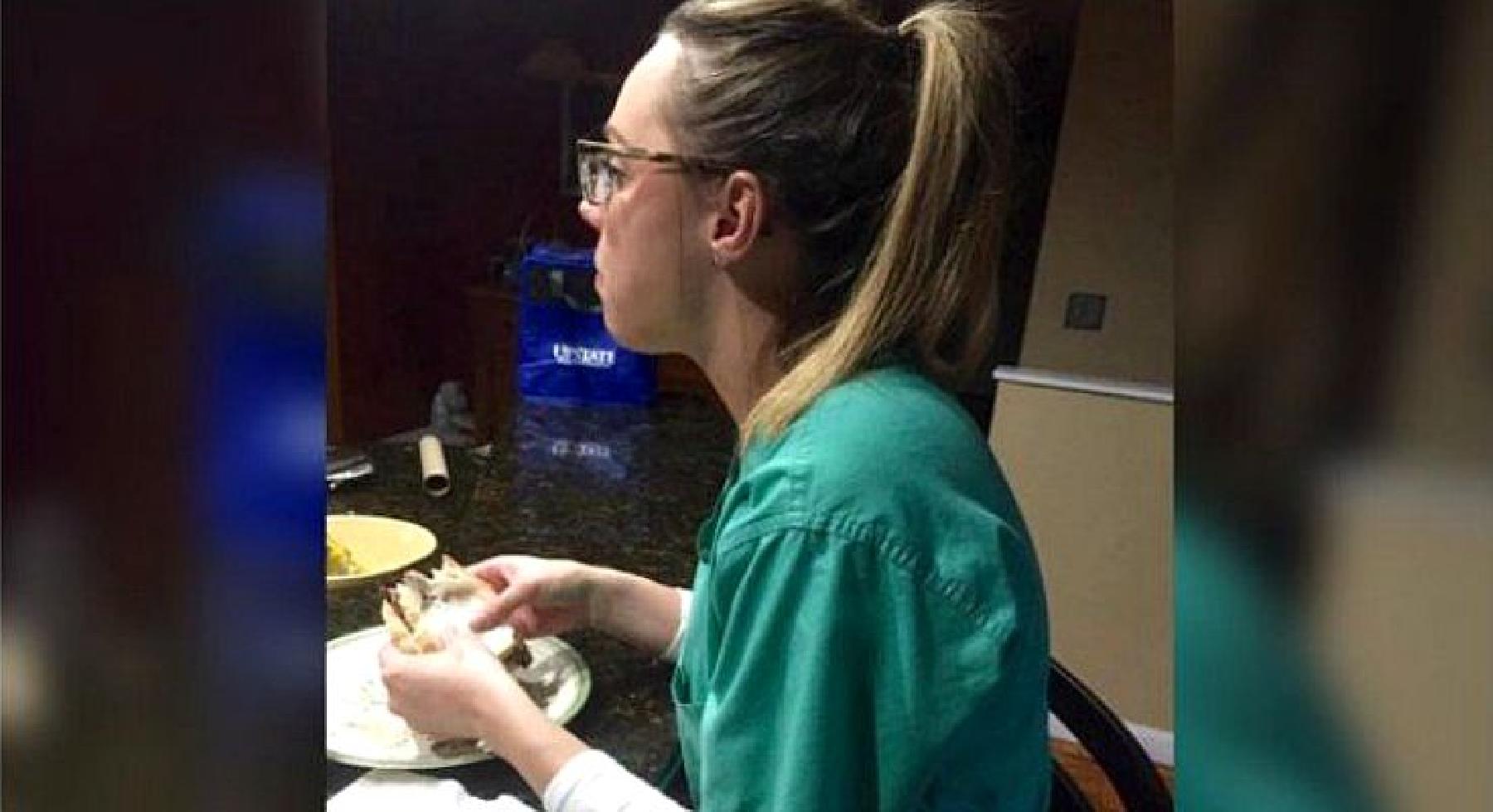 Došla je kući nakon 14 sati rada u bolnici, sjela pojesti sendvič, a onda je ugledala suprugov status na Facebooku