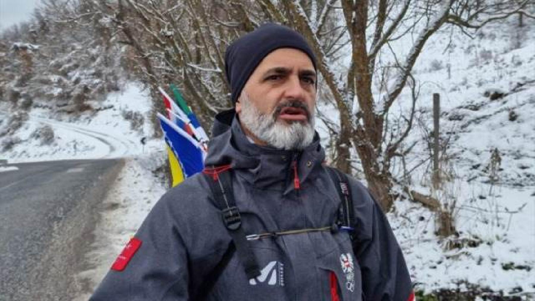 Enver Beganović se javio: Ne odustajem, još 100 kilometara, pa ću biti na..