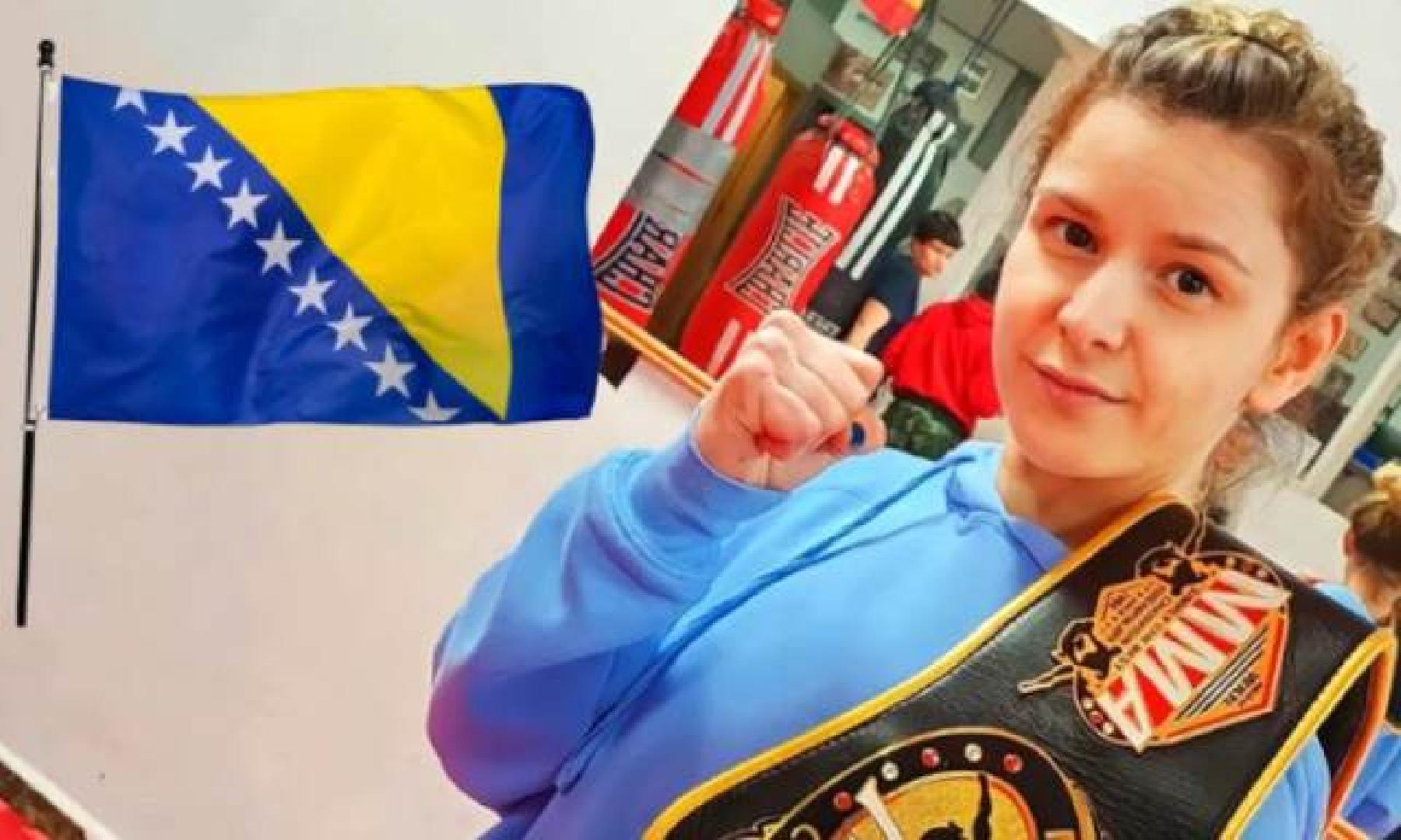 Zejna Krantić iz Ključa, prvakinja svijeta u MMA: ''Borila sam se pod zastavom BiH u znak sjećanja na mog rahmetli oca''