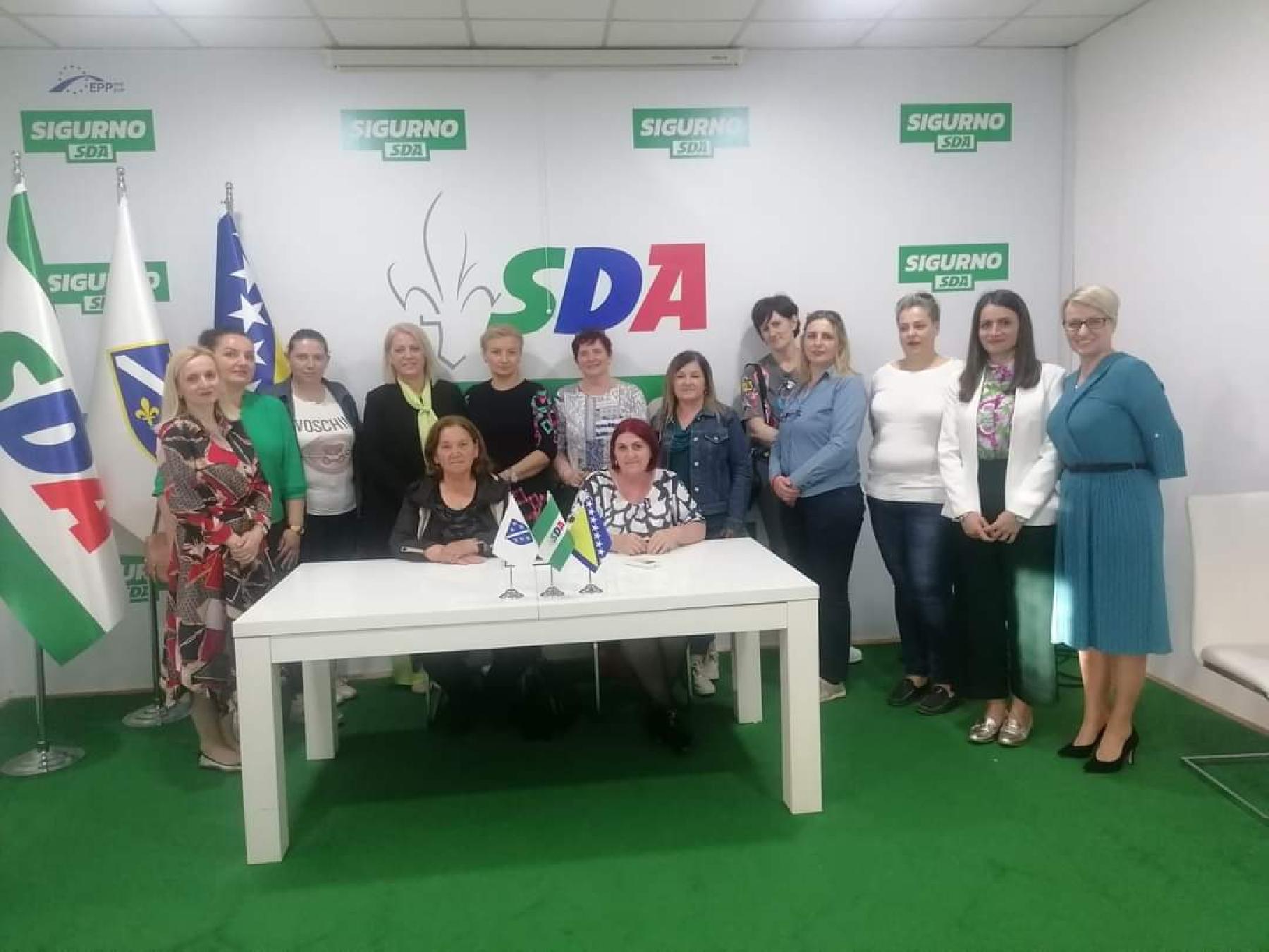 Redovna sjednica GO Žene SDA Bihać  održana je danas, 25.05.2023. godine  u prostorijama stranke