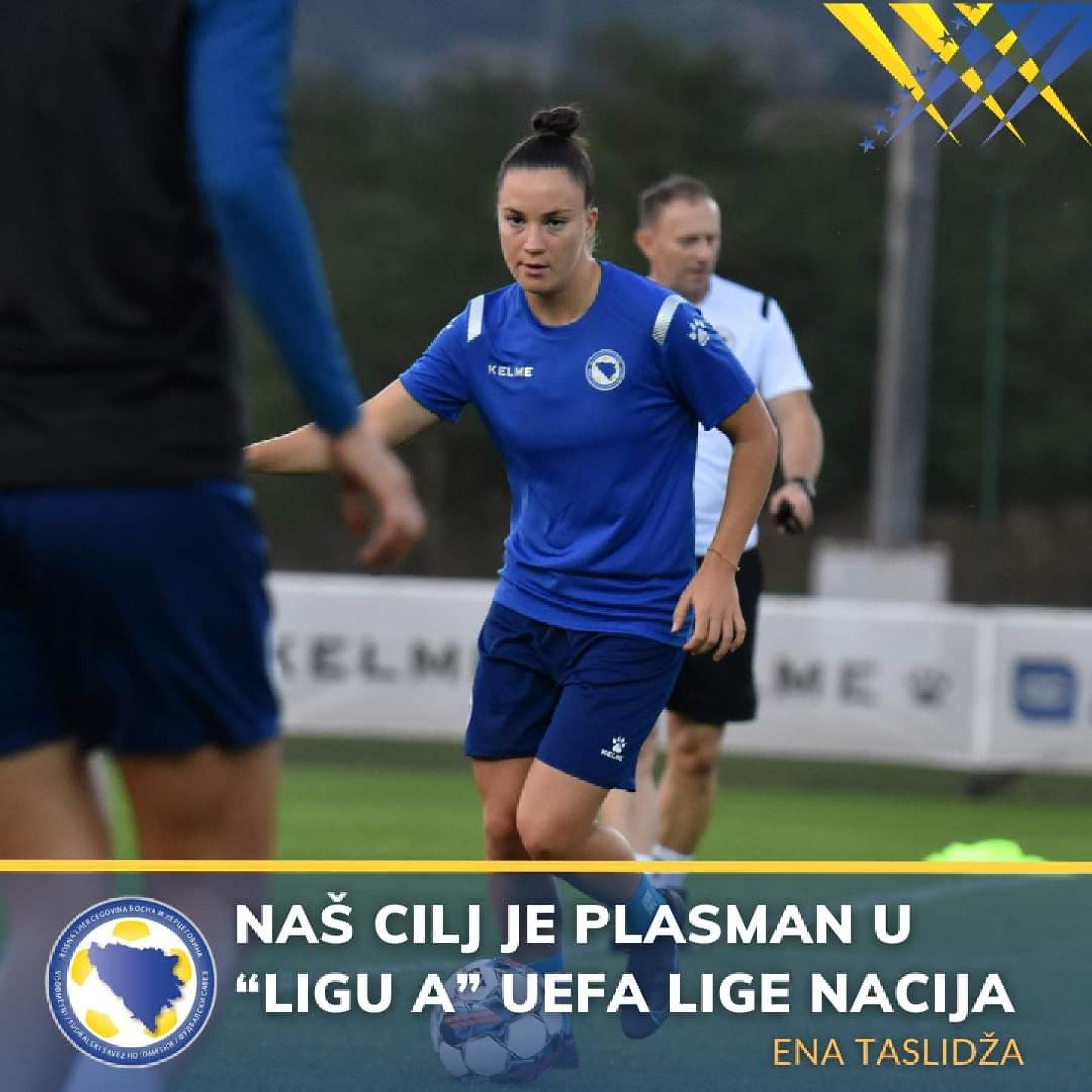 Pozitivno pred utakmicu sa Slovenijom razmišlja i bh. reprezentativka Ena Taslidža: