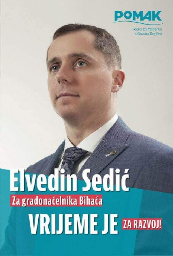 ELVEDIN SEDIĆ: Nakon 6 godina vraćanja dugova i stabilizacije VRIJEME je za 6 godina razvoja, novih ideja i projekata
