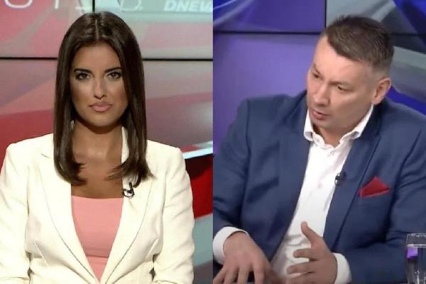 Brojne reakcije na Nešićeva tri prsta u programu Federalne TV, mnogi spominju i reakciju voditeljice