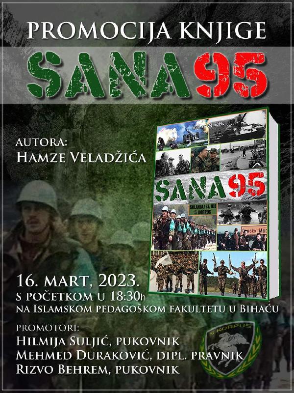 Promocija knjige   SANA95    Autora Hamze Veladžića