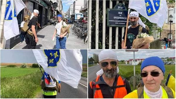 Nisvet Dizdarević pješačeći od Pariza do Srebrenice čuva sjećanje na žrtve genocida 