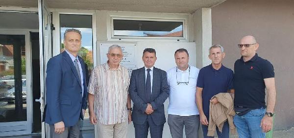 RVI grada Bihaća, posjetili  resorno ministarstvo i ministra za pitanje boraca i RVI u Vladi USK Esada Bašagića.
