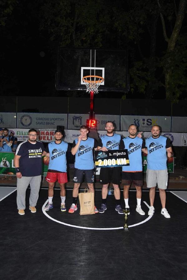 Proteklog vikenda u Bihaću održan streetball turnir pod nazivom ''3×3 Bihać 2023''