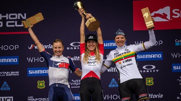 Bosanska biciklistkinja Lejla Njemčević osvojila UCI Svjetski kup u brdskom biciklizmu
